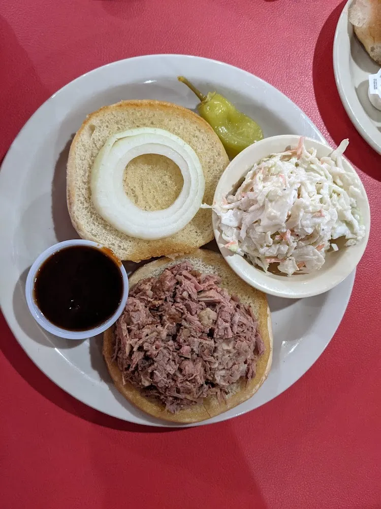Chopped Brisket Sandwich